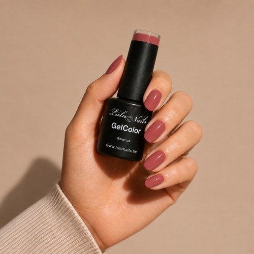 Vernis Semi-Permanent Bordeaux Classique 10ml UV/LED – GelColor Sans HEMA ni TPO – LuluNails 235