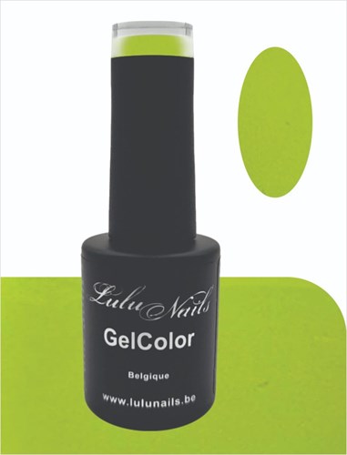 Vernis Semi-Permanent GelColor Vert Lime Éclatant 216 – LuluNails
