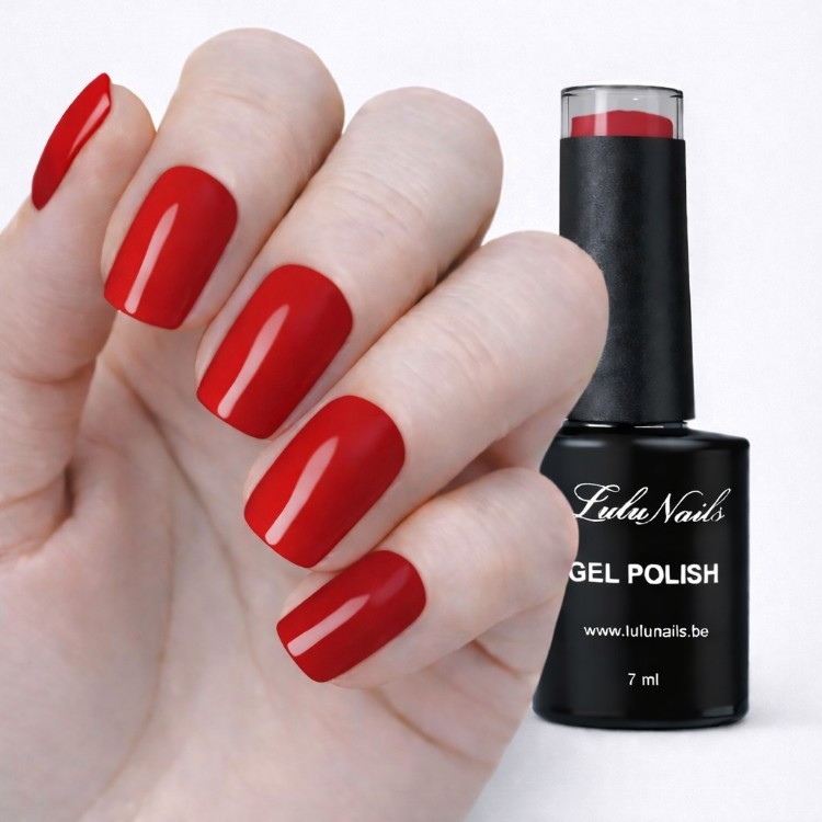 Gel Polish Diva Rouge UV/LED - Semi-Permanent Nail Polish LuluNails