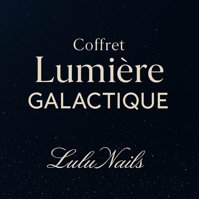 Galactic Light" set - LuluNails Sparkling GelColours