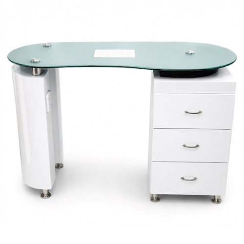Professional Manicure Table with Integrated Vacuum Cleaner | LuluNails Belgium