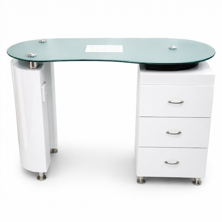Professional Manicure Table with Integrated Vacuum Cleaner | LuluNails Belgium