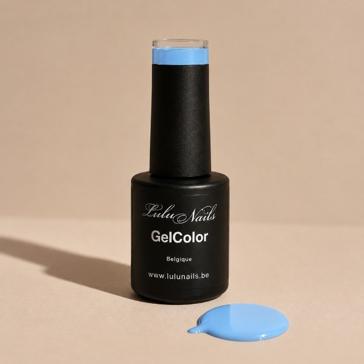 Oceaan Blauwe Semi-Permanente Polish 10ml UV/LED - GelColor HEMA en TPO vrij - LuluNails Ref (217)