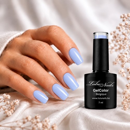 Gel Polish Pastel Blue Chic UV/LED - Semi-Permanent Nail Polish LuluNails