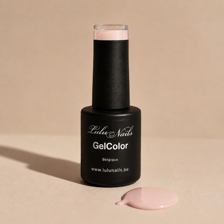 Semi-Permanent Natural Varnish Ultra-Clear Pink 10ml UV/LED - GelColor HEMA and TPO free LuluNail...