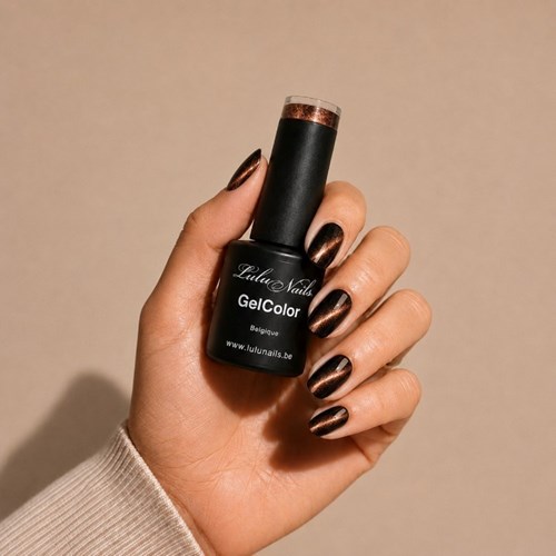 Semipermanente nagellak Cat Eyes Louis 10ml UV LED - Gel Kleur HEMA en TPO vrij LuluNails (Ref 222)