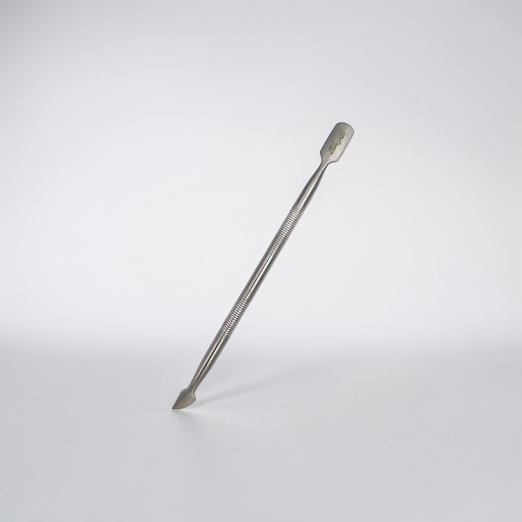 2-in-1 Cuticle Pusher LuluNails Professioneel Roestvrijstalen Manicurehulpmiddel