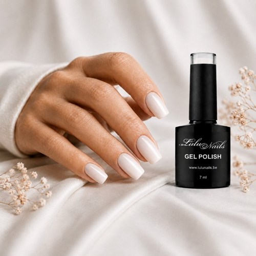 Milky White Gel Polish 7ml UV/LED – Semi-Permanent Nail Polish, HEMA- and TPO-free | LuluNails