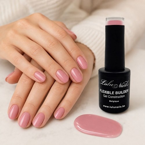 Gel Builder Flexible Cover Rose 03 10ml UV LED - Gel Builder HEMA and TPO free LuluNails