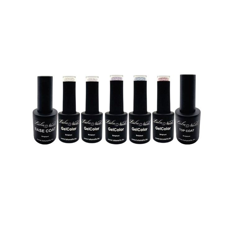 Mermaid Luxe" GelColor Set - LuluNails Aurora Parelmoercollectie