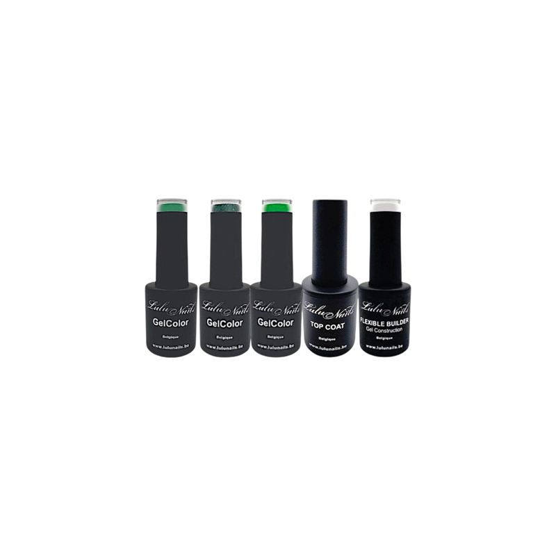 Elegance Groene GelKleuring Set - LuluNails