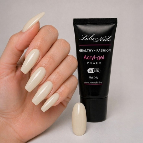 AcrylGel Polygel Nude Beige Latte UV/LED LuluNails
