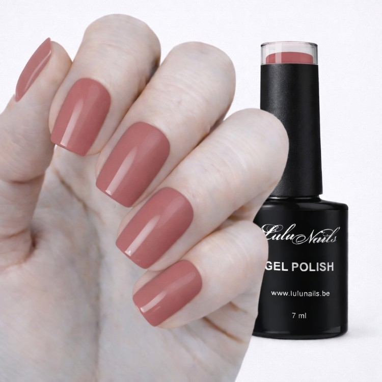 Gel Polish Rose Cacao UV/LED - Semi-Permanente nagellak HEMA-vrij TPO LuluNails