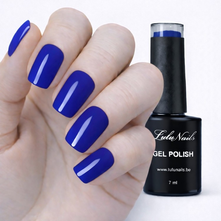 Gel Polish Bleu Royal Chic UV/LED - Semi-Permanent Nail Polish LuluNails