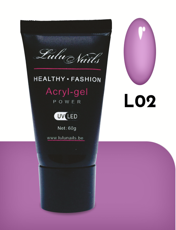 LuluNails Power Acrylgel Lichtgevend 30g L02