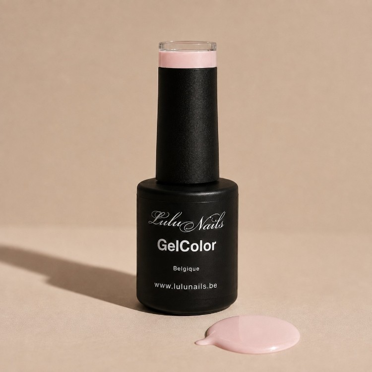 Semi Permanent Nail Polish Ballet Light Pink 10ml UV LED - Gel Color HEMA and TPO free LuluNails 268