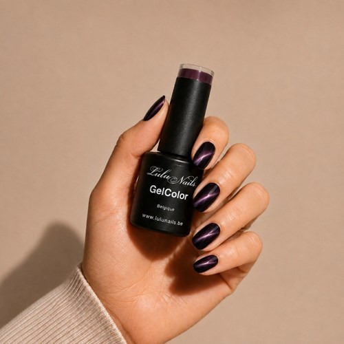 Vernis Semi Permanent Cat Eyes Gaspard 10ml UV LED – Gel Color Sans HEMA ni TPO LuluNails (Réf 244)