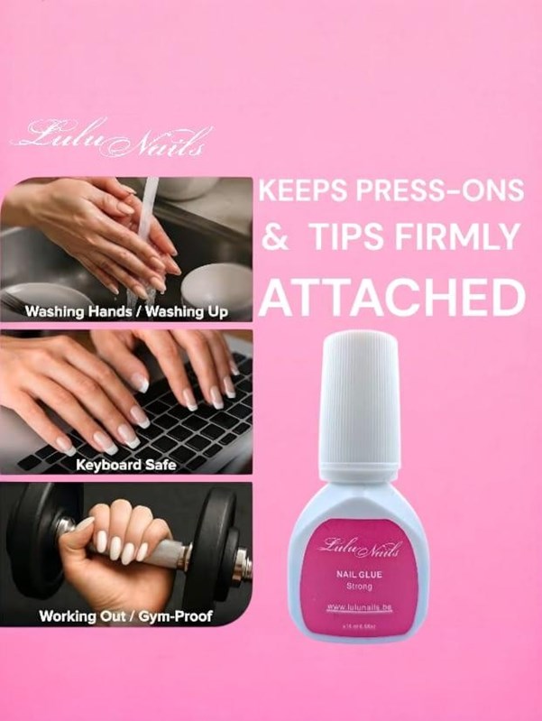 Lulu Nails - Nail Glue Ultra Strong 15 ml