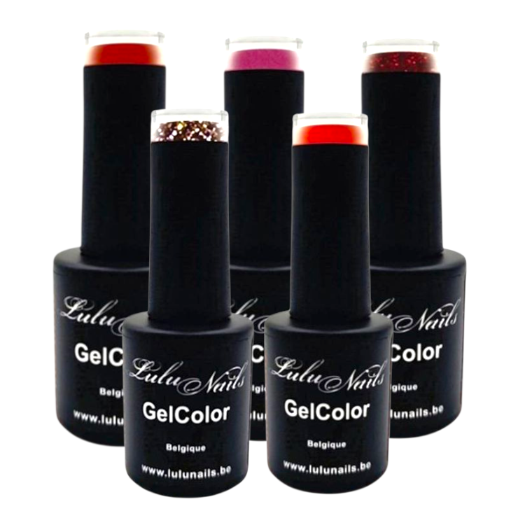 LuluNails Royal Bordeaux Geschenkset - Herfst-Winter Collectie