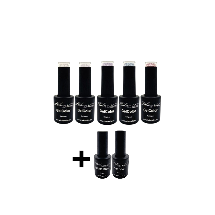 Mermaid Luxe" GelColor Set - LuluNails Aurora Parelmoercollectie