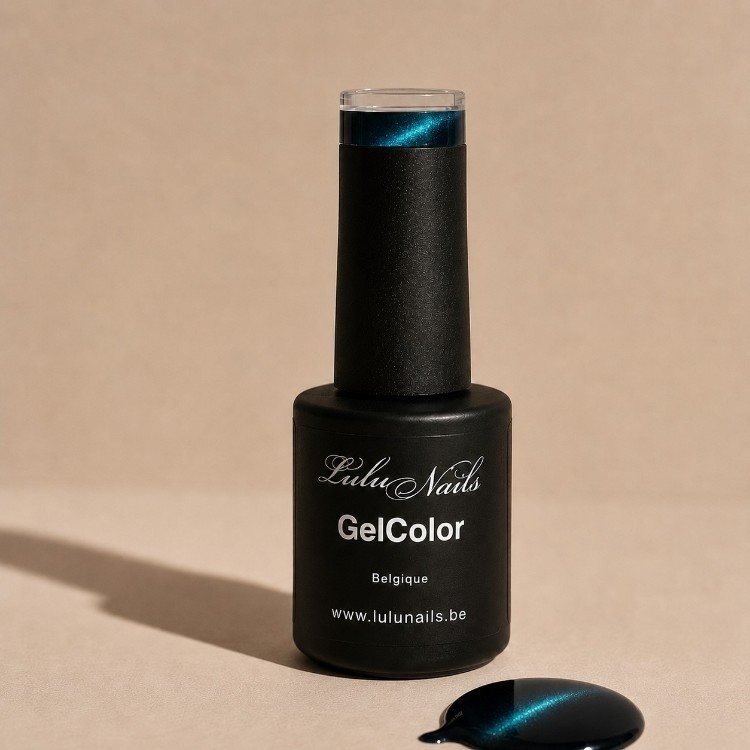 Semipermanente nagellak Cat Eyes Théo 10ml UV LED - Gel Kleur HEMA en TPO vrij LuluNails (Ref 237)