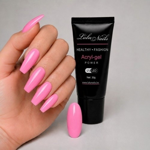 AcrylGel Polygel Pink Bubblegum UV/LED LuluNails