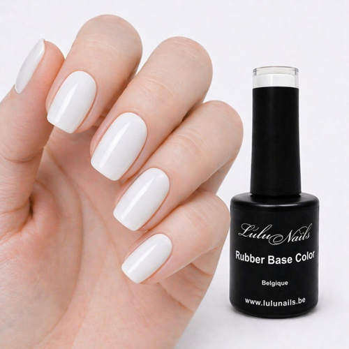 LuluNails Soft White UV/LED Coloured Rubber Base