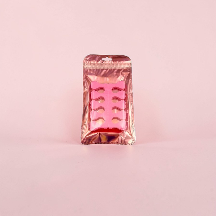 Roze Pedicure Teen Separator LuluNails | Voet Nagel Spreider