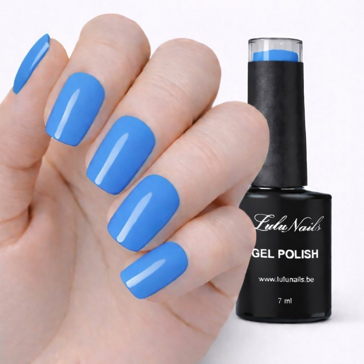 Gel Polish Bleu Lagoon UV/LED - Semi-Permanent Nail Polish LuluNails