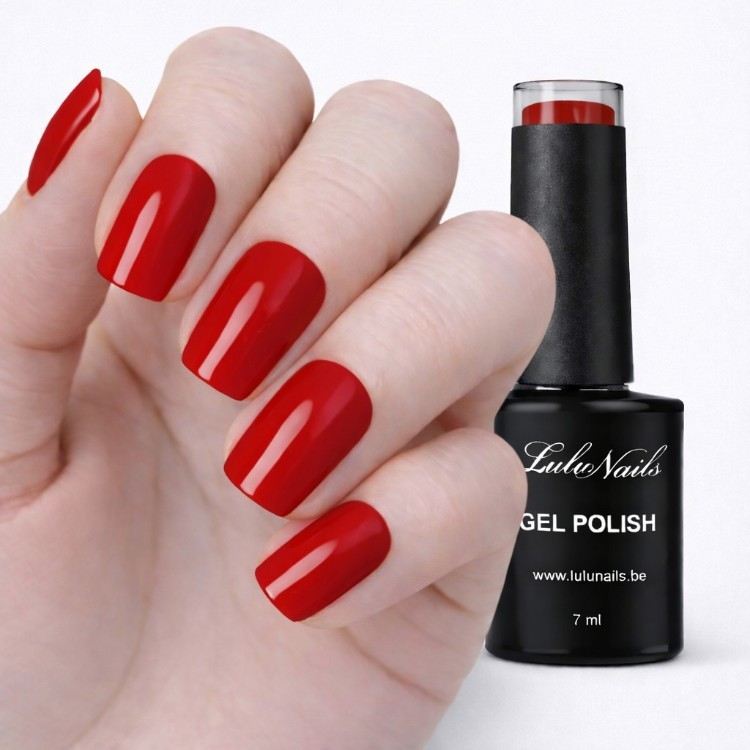 Gel Polish Rouge Séduction Vernis Semi-Permanent UV/LED - Vernis Semi-Permanent LuluNails