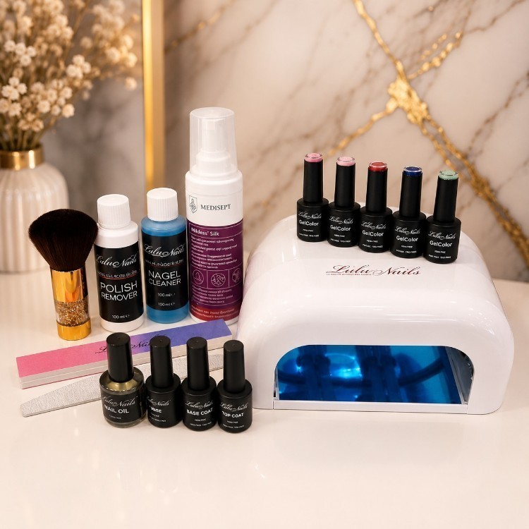 Kit Vernis Semi-Permanent Professionnel avec Lampe 36W – Sans Hema ni Tpo   LuluNails Belgique Liège