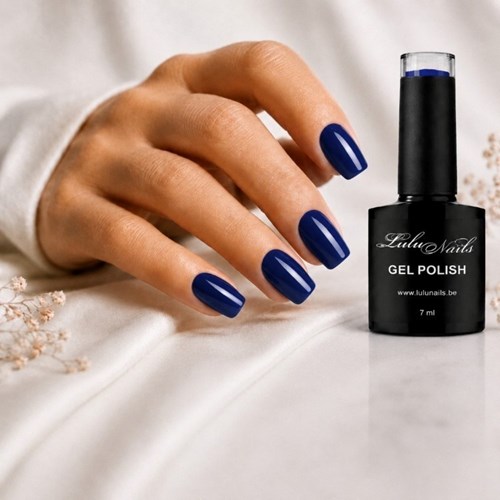 Intense Night Blue UV/LED Gel Polish - Semi-Permanent Nail Polish LuluNails