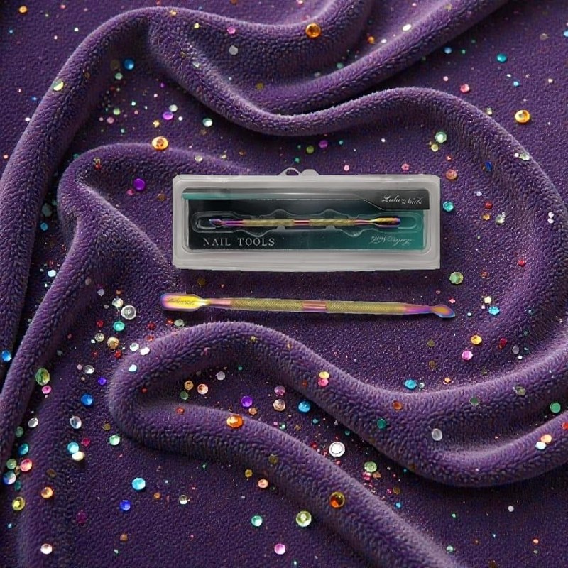 Nagelriemduwer Dubbel Uiteinde - Roestvrij Staal | Lulu Nails