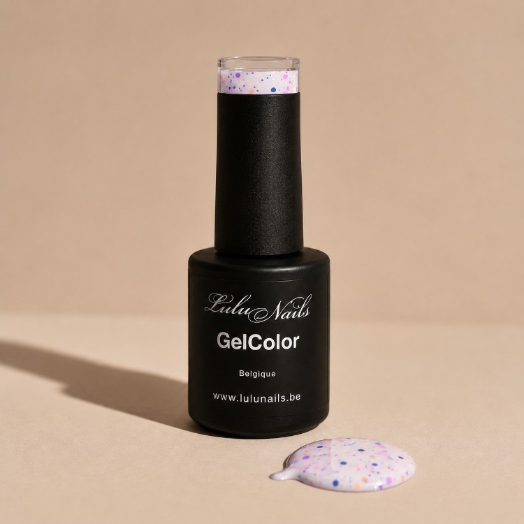 Vernis Semi-Permanent Ice Cream Magie Licorne 10ml UV/LED – GelColor Sans HEMA ni TPO  LuluNails 255