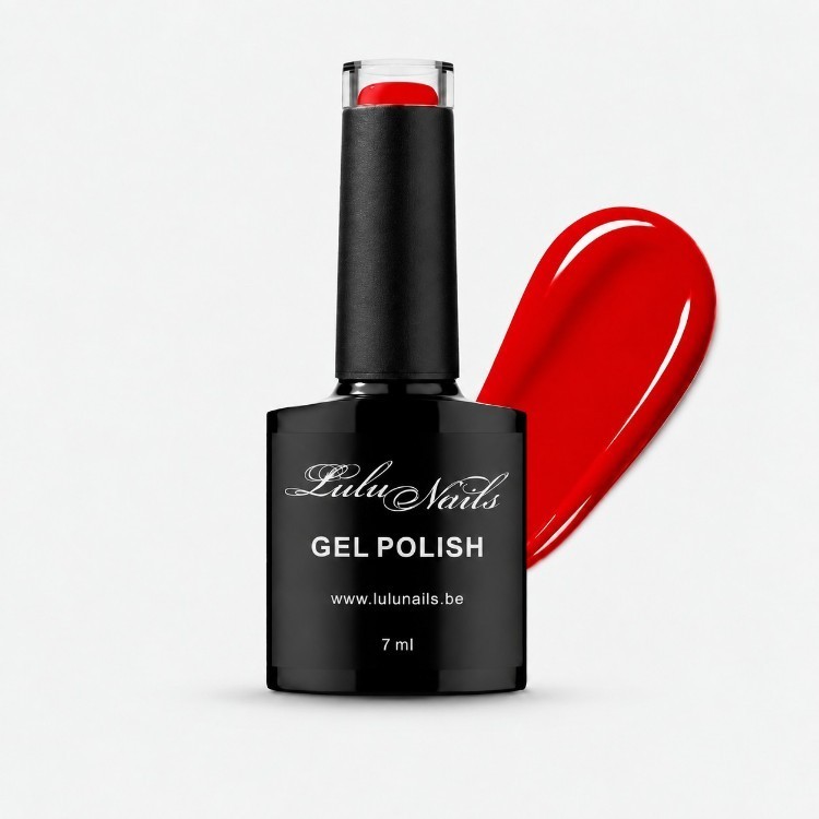 Gel Polish Rouge Iconique UV/LED Vernis Semi-Permanent LuluNails