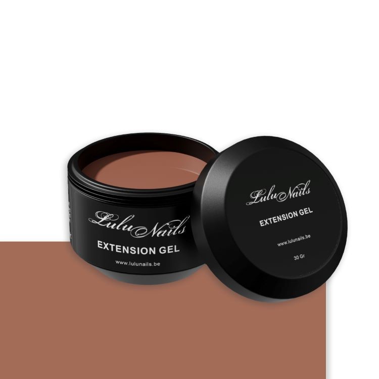 Gel Construction Nude Caramel 30g – Extension Ongles UV/LED | Builder Gel Professionnel LuluNails 04