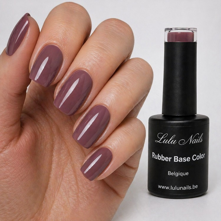Rubberbasis Gekleurd Naakt Mauve Elegantie UV/LED LuluNails