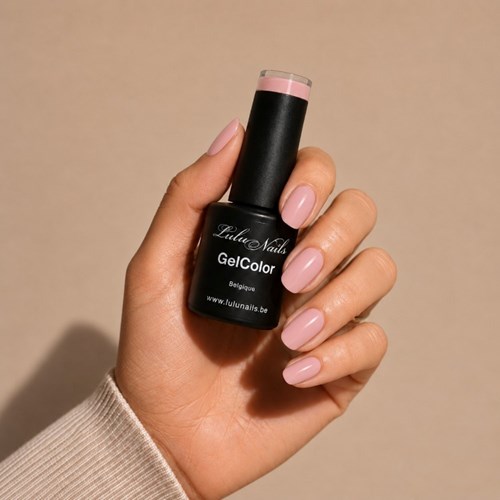 Semi Permanent Nail Polish Baby Pink 10ml UV LED - Gel Color HEMA and TPO free LuluNails 224