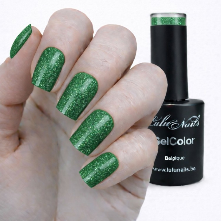 Semipermanente nagellak Magic Reflections Green 10ml UV/LED - GelColor HEMA en TPO vrij - LuluNai...
