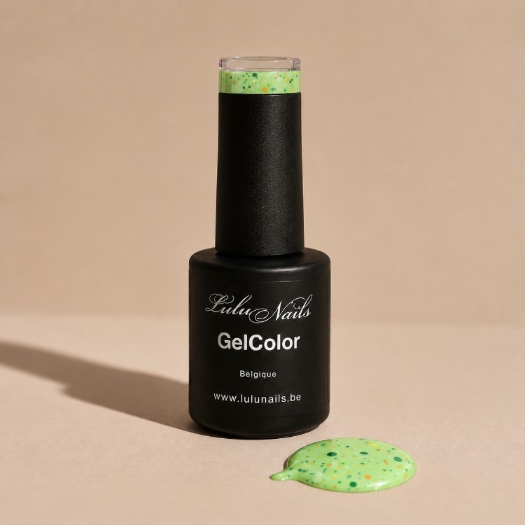 Semi-Permanent Polish Ice Cream Pistachio 10ml UV/LED - GelColor HEMA and TPO free - LuluNails 261