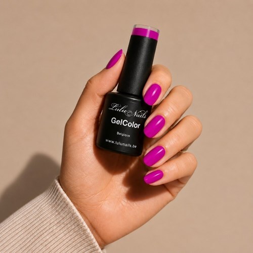 Vernis Semi-Permanent Néon Mauve Électrique 10ml UV/LED – GelColor Sans HEMA ni TPO – LuluNails 246