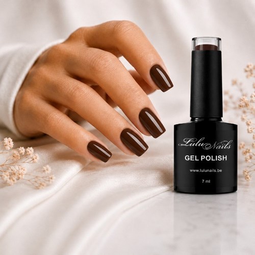 Gel Polish Bruin Fluweel UV/LED - Semi-Permanente nagellak LuluNails