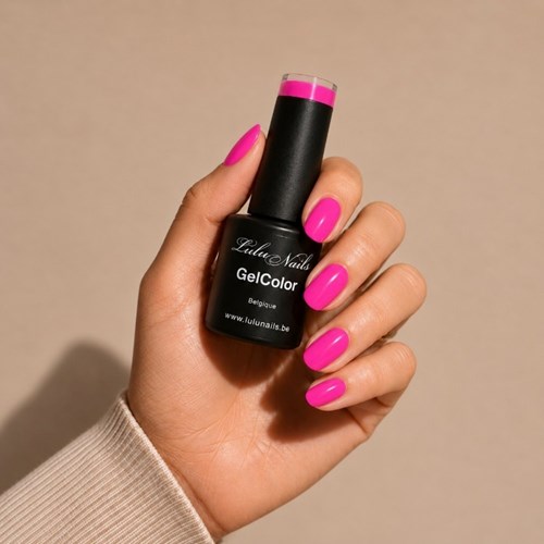 Semi Permanent Nail Polish Neon Pulsion Bonbon 10ml UV LED - Gel Color HEMA and TPO free LuluNail...