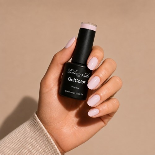 Vernis Semi Permanent Nude Rose Élégant 10ml UV LED – Gel Color Sans HEMA ni TPO LuluNails 219