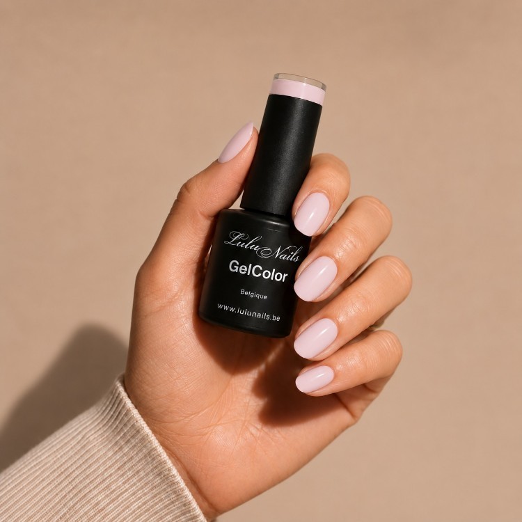 Semi-Permanente Polish Nude Pink Elegant 10ml UV LED - Gel Kleur HEMA en TPO Vrij LuluNails 219