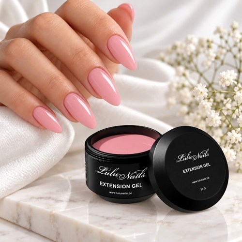 Nude Rose-bouwgel 30 g – Professionele UV/LED-nagelverlenging | LuluNails-bouwgel 03