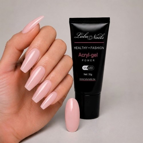 AcrylGel Polygel Roze Melkachtig Naakt UV/LED LuluNails