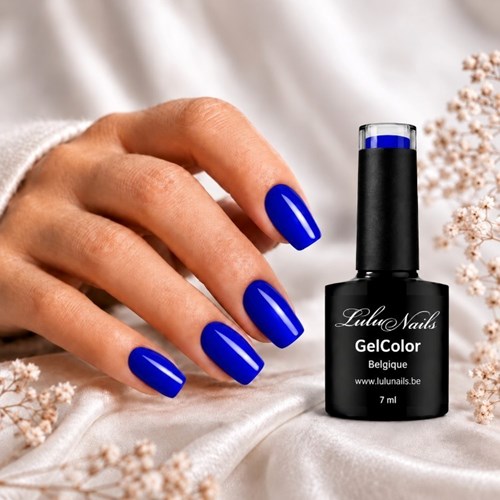 Gel Polish Bleu Royal Chic  UV/LED -  Vernis Semi-Permanent LuluNails