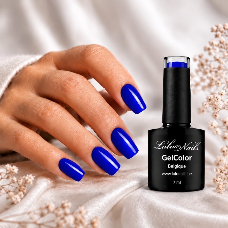 Gel Polish Bleu Royal Chic UV/LED - Semi-Permanent Nail Polish LuluNails
