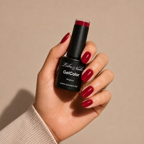 Vernis Semi-Permanent Bordeaux Élégant 10ml UV/LED – Sans HEMA ni TPO | LuluNails 282